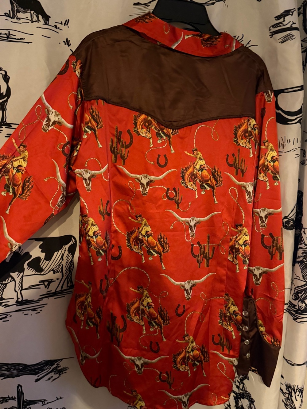 NWT Rodeo Quincy Western Pearl Snap - Picture 2 of 4